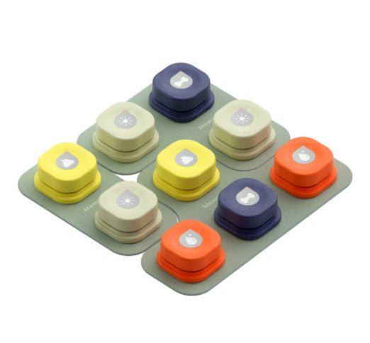 4 Colors Pet Communication Button One - click Prevent Physical Inactivity Recordable Dog Talking Button Toy Cat Toy Pet Products - Everpeakgoods