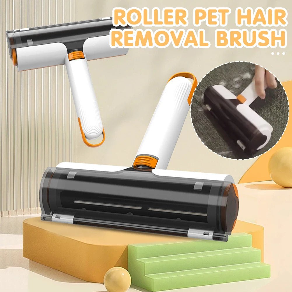 2 In 1 Pet Hair Removal Roller Multifunctional Portable Washable Hair Removal Brush Pet Supplies - Everpeakgoods