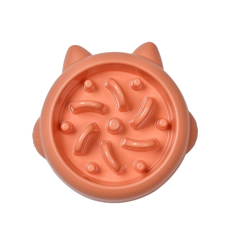 Pet Dog Cat Slow Feeder Bowls Anti Choking Slow Feeder Dish Bowl Home Dog Eating Plate Anti Gulping Bowl Supplies - key words