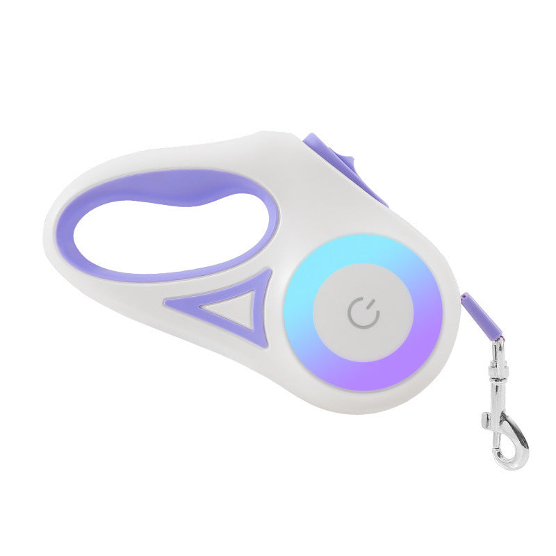 Dog Leash Retractable Leash And Dog Collar Spotlight Automatic Pet Dog Cat Traction Rope For Small Medium Dogs Pet Product - key words