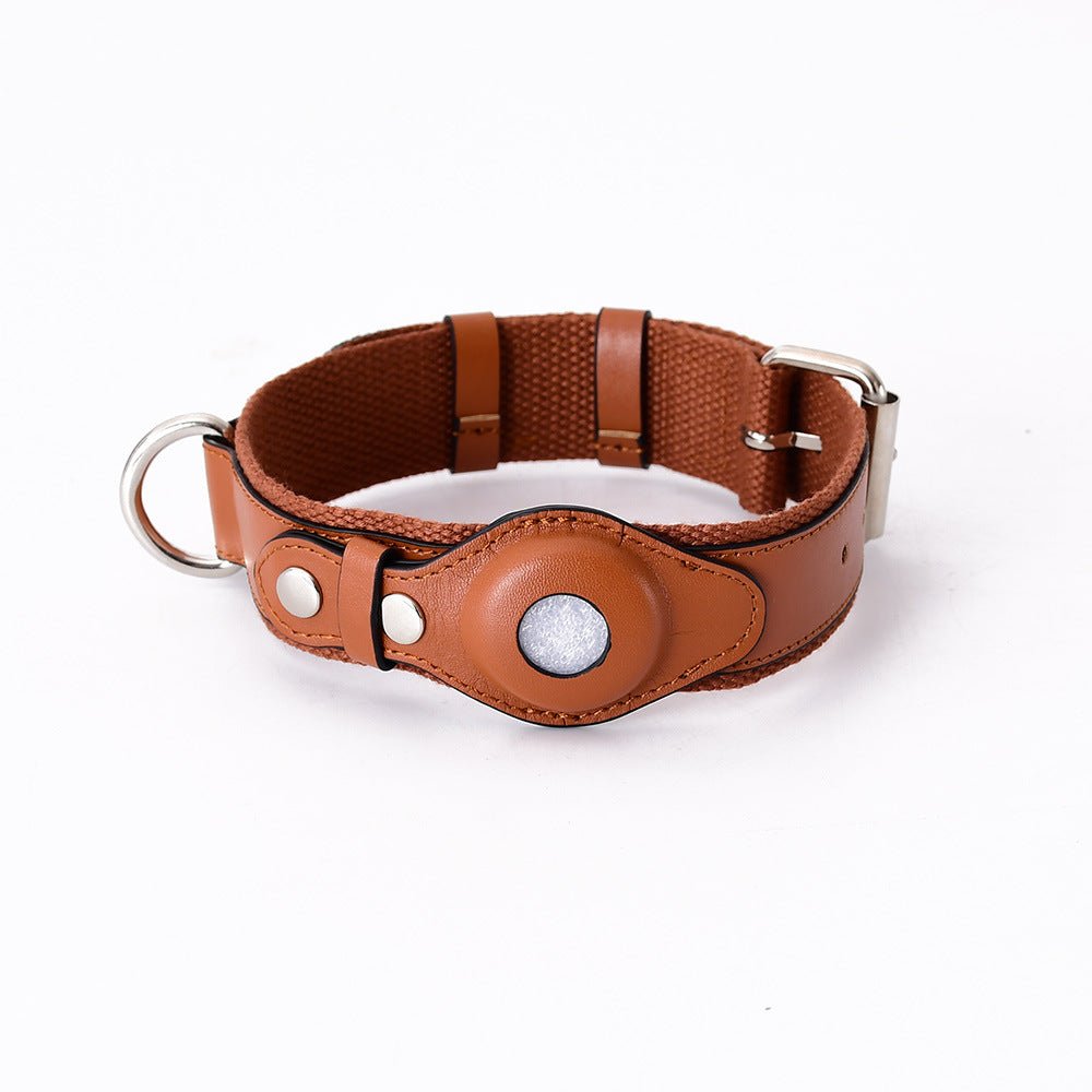 Airtag Pet Collar Tracker Protective Cover Leather Collar - key words