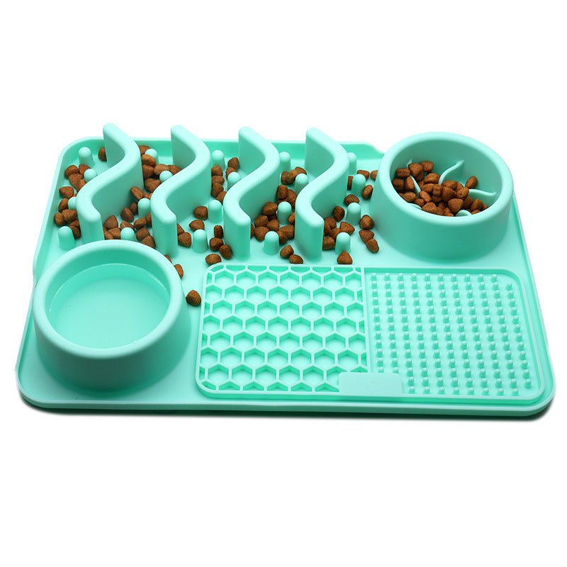 Dog Silicone Licking Pad Pet Licking Mat Silicone Smelling Mat Multifunctional Food Bowl Pets Supplies - key words
