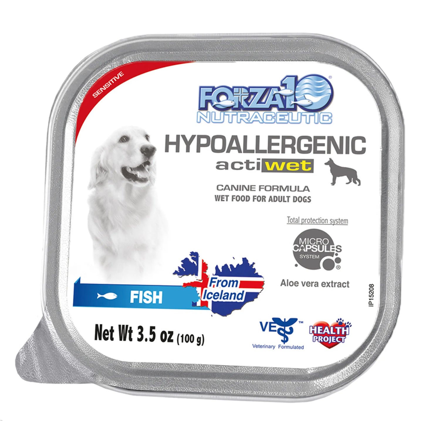 Forza10 Actiwet Hypoallergenic Icelandic Fish Recipe Canned Dog Food - Everpeakgoods