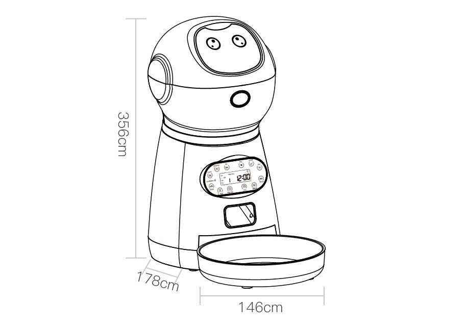 Automatic pet feeder - key words