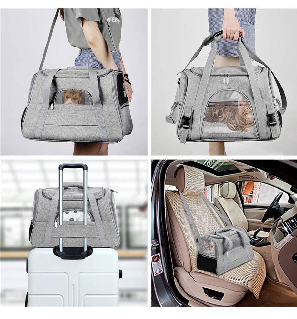 Portable Outdoor Portable One Shoulder Diagonal Cross Pet Box - key words