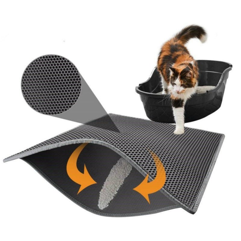Cat Litter Pad Honeycomb Cat Pad Waterproof Urine Proof Pad Pet Supplies - key words
