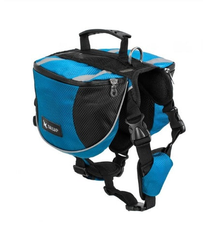 Pet Harness outdoor with backpack - key words