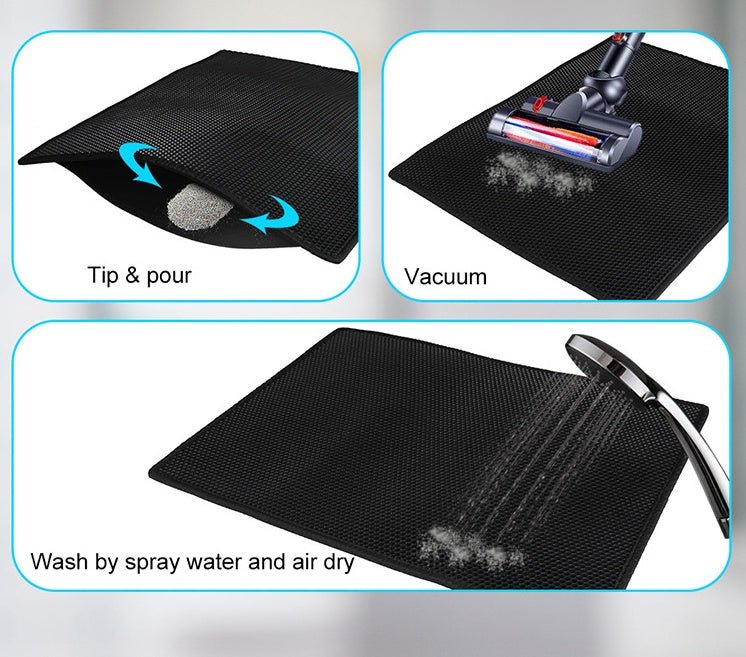 Cat Litter Pad Honeycomb Cat Pad Waterproof Urine Proof Pad Pet Supplies - key words