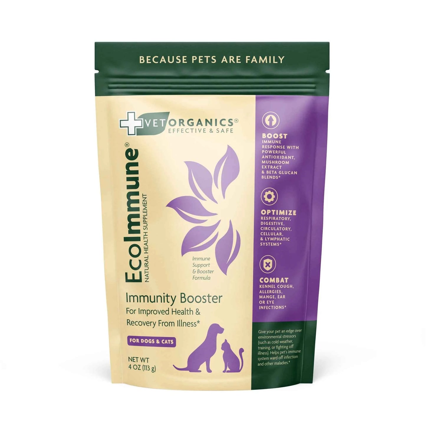 EcoImmune Immune Support & Booster Supplement for Dogs & Cats - Everpeakgoods