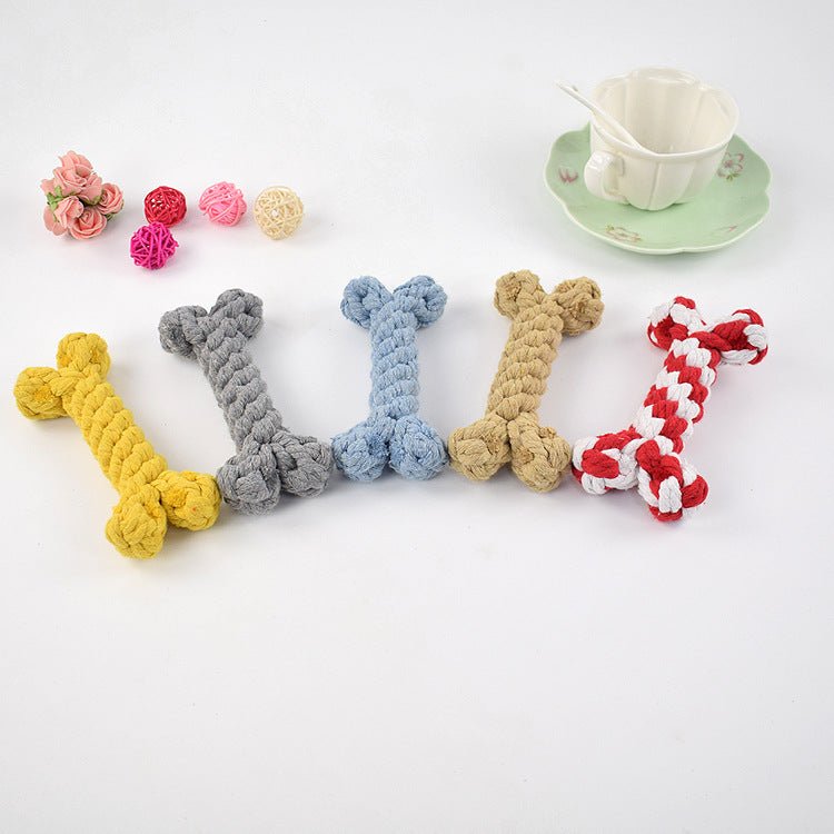 Pet toy dog toy bone - key words