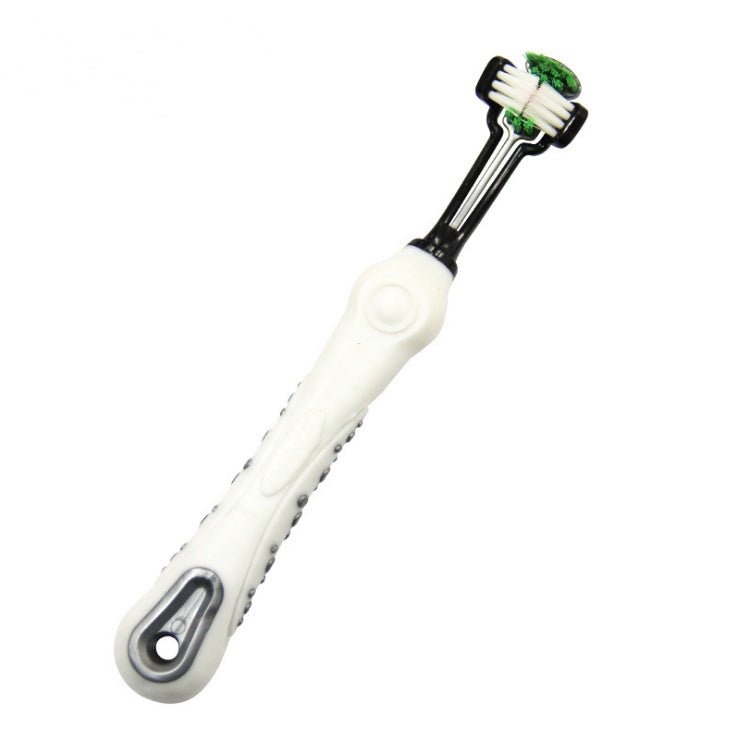 Three Sided Pet Toothbrush Dog Brush Bad Breath Tartar Teeth Care - key words