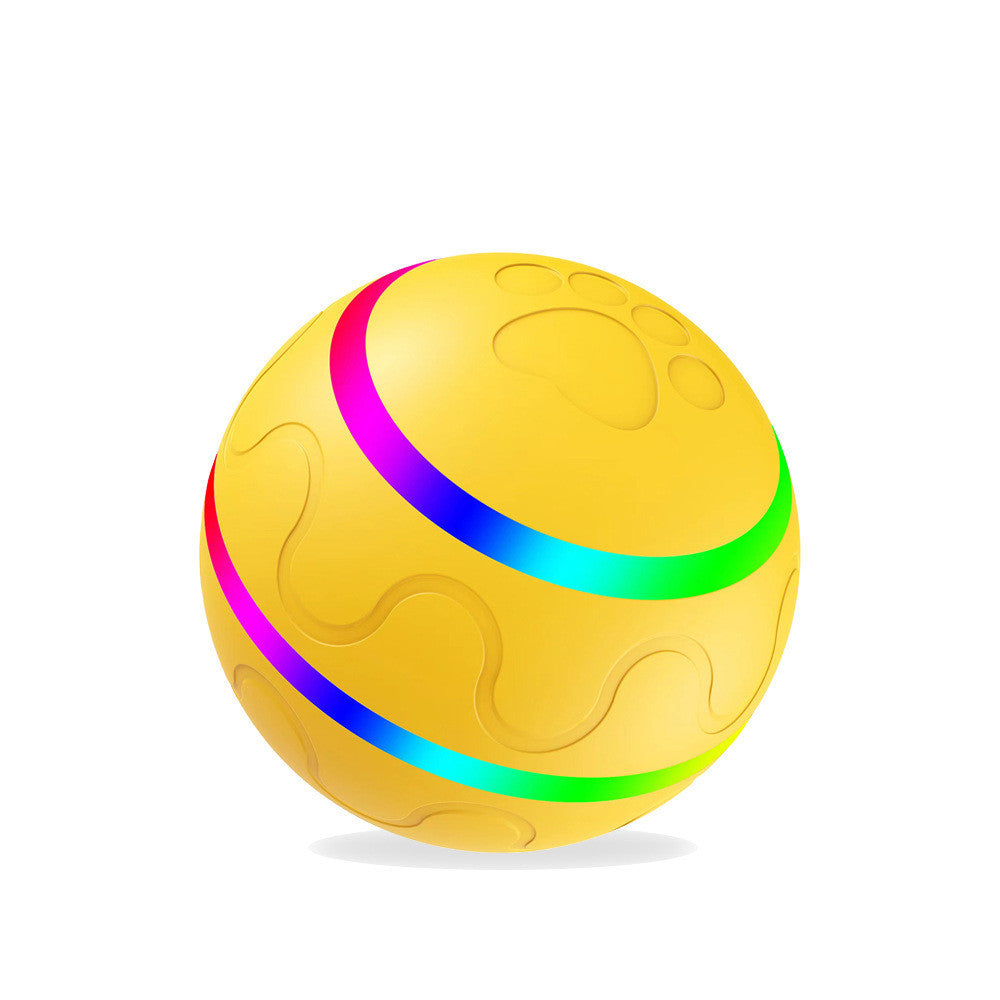 Pet New Cat Wicked Ball Toy Intelligent Ball USB Cat Toys Self Rotating Ball Automatic Rotation Ball - key words