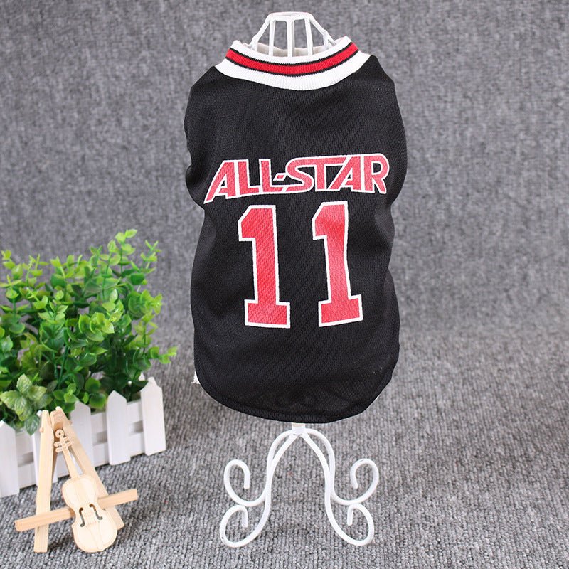 Hot World Cup Ball Spring And Summer Dog Vest Pet Supplies - key words