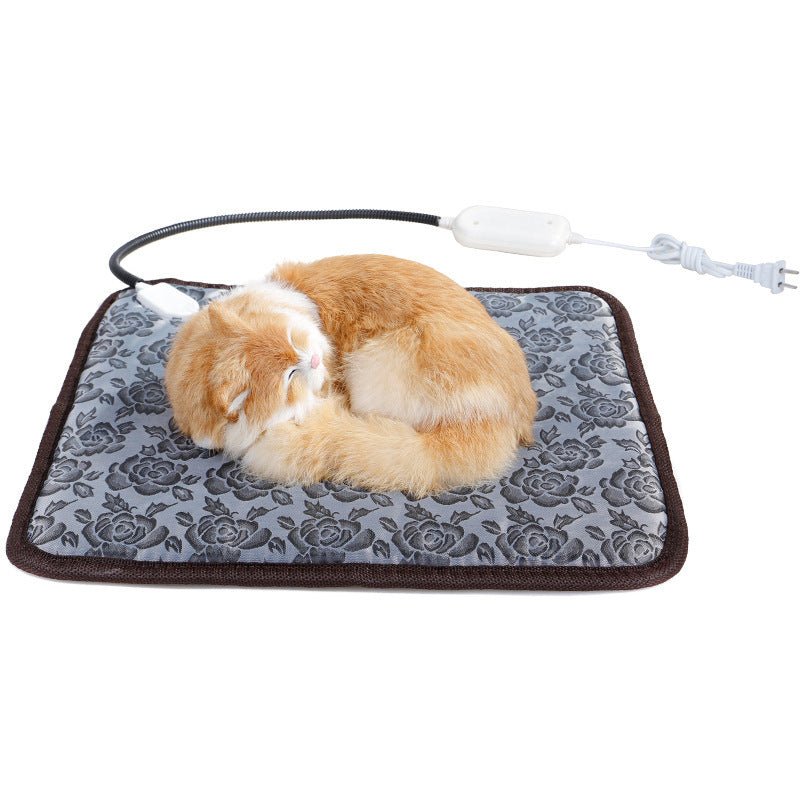 Pet Heating Pad For Dog Cat Heat Mat Indoor Electric Waterproof Dog Heated Pad With Chew Resistant Cord Winter Pet Blanket Warmer - key words