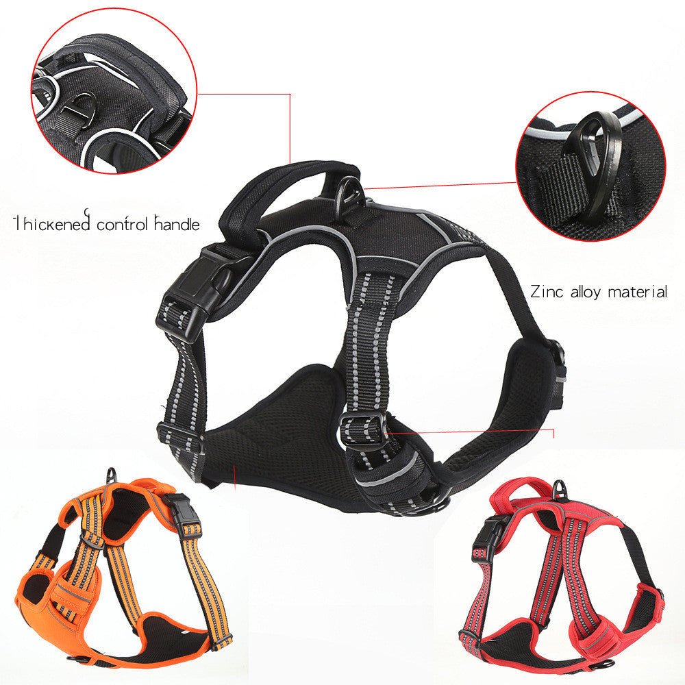 Dog Harness No Pull Breathable Reflective Pet Harness Vest - key words