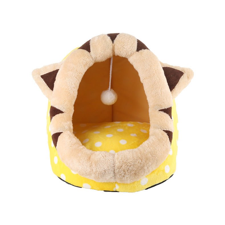 Cat Bed Indoor Soft Cats Houses Warm Cozy Cushion Bag Small Dog Removable Washable Tent Pet House Cat's Basket Pets Mat Supplies - key words