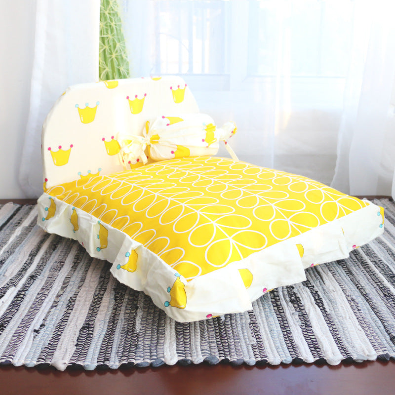 Teddy small dog pet bed - key words