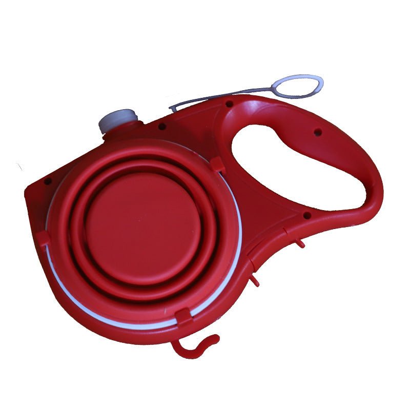 Pet Supplies With Water Bottle, Cup, Pet Rope - key words