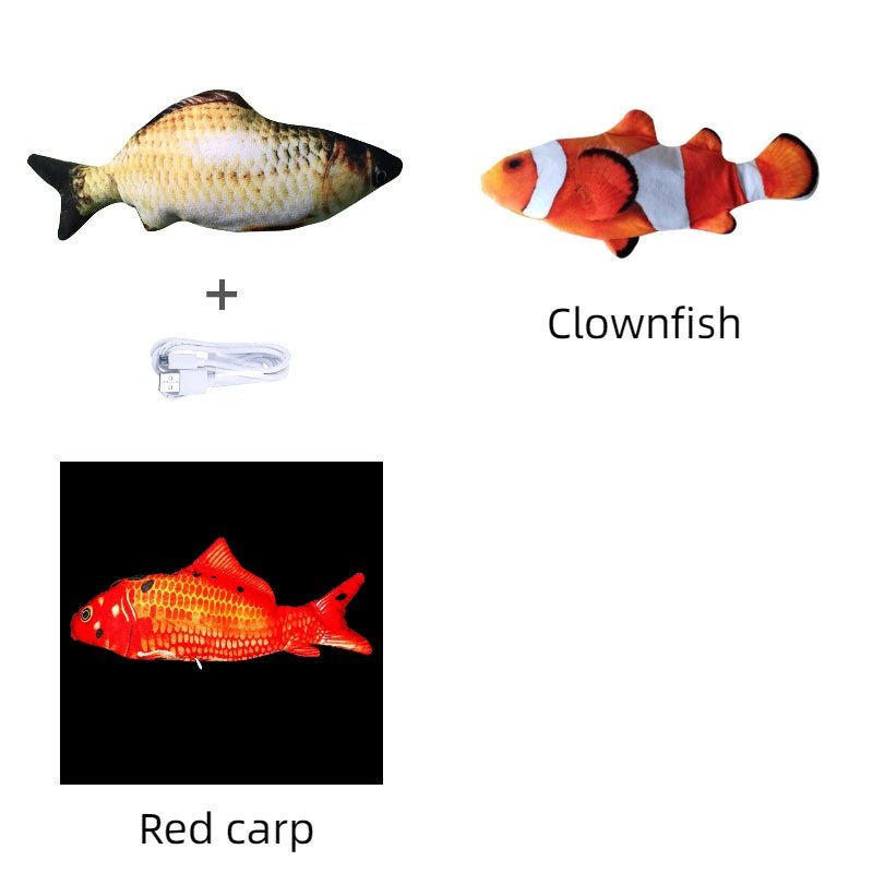 Without Cat Nip Version - Electric Jumping Fish Simulation Electric Fish Toy - key words