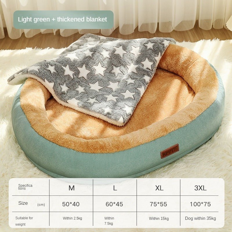 Removable And Washable Dog Bed Warm Cat Bed For Sleeping - key words