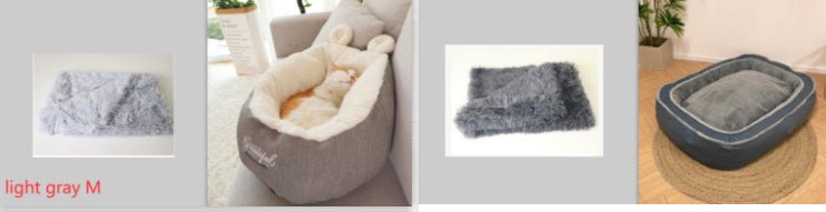 Pet Dog Bed Warming Soft Sleeping Bag Cushion Puppy Kennel - key words