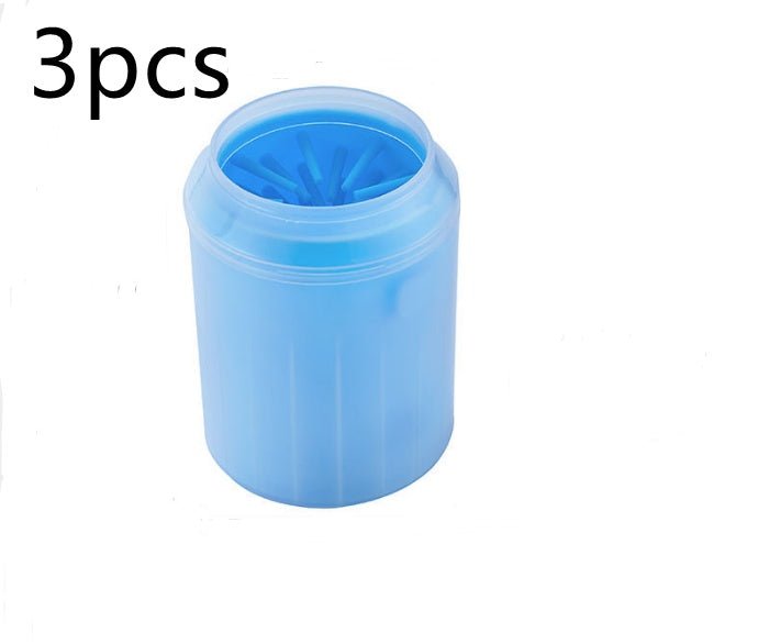 Pet Paw Cleaner Cleaning Kit Cup Soft Brush Can - key words