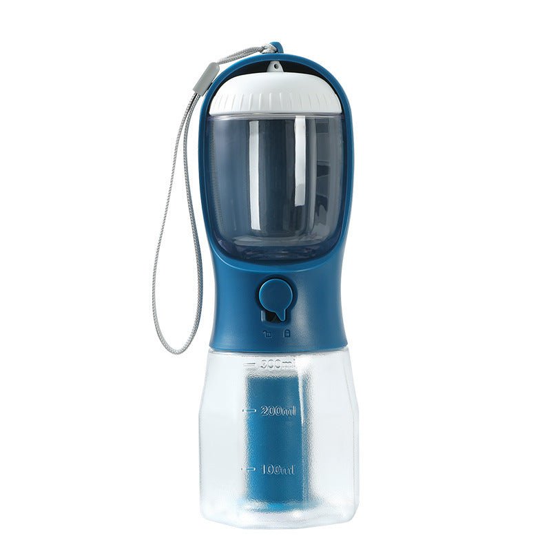 Dog Water Cup Drinking Food Garbage Bag Three-in-one Portable Small Multi-functional Pet Cups Pets Supplies - key words