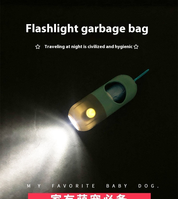 Led Light Pet Waste Bag Dispenser For Dogs Cats Dog Poop Scooper Bags Waste Bags Holder Dispensers Pet Clean Accessories - key words