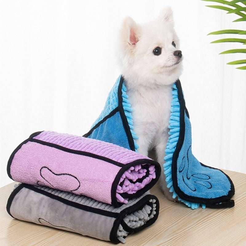 Dogs Cats Towels Super Absorbent Dog Bathrobe Microfiber Bath Towels Quick-Drying Cat Bath Towel For Pets Towel Dog Towels Pet Products - key words