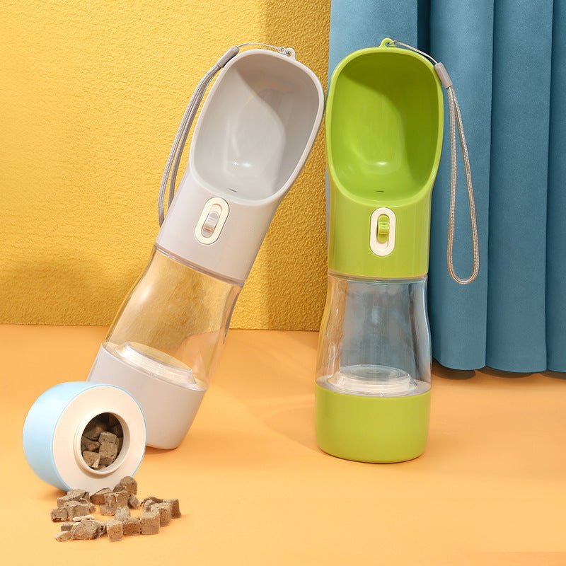 Pet Dog Water Bottle Feeder Bowl Portable Water Food Bottle Pets Outdoor Travel Drinking Dog Bowls Water Bowl For Dogs - key words