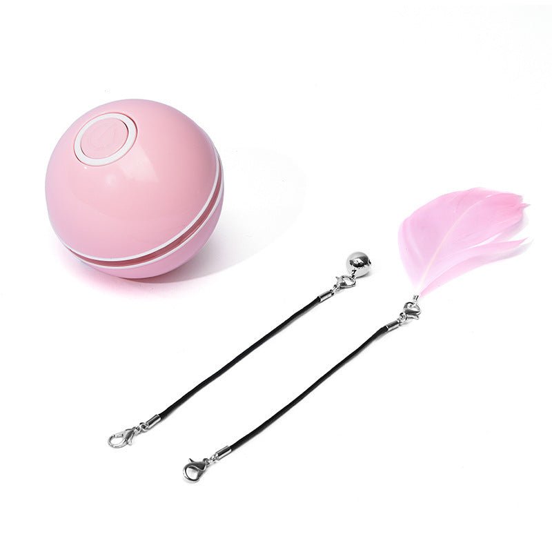 LED Laser Electronic Rolling Pet Funny Cat Toy Ball - key words