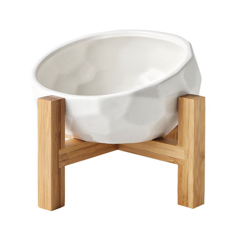 Pet bowl oblique mouth cat bowl food bowl dog bowl method bucket food bowl - key words