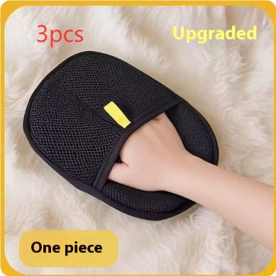 Pet Hair Remover Mitt Pet Hair Remover Gloves Deshedding Brush Glove For Dog Cat Rabbit With Long Short Curly Hair - key words