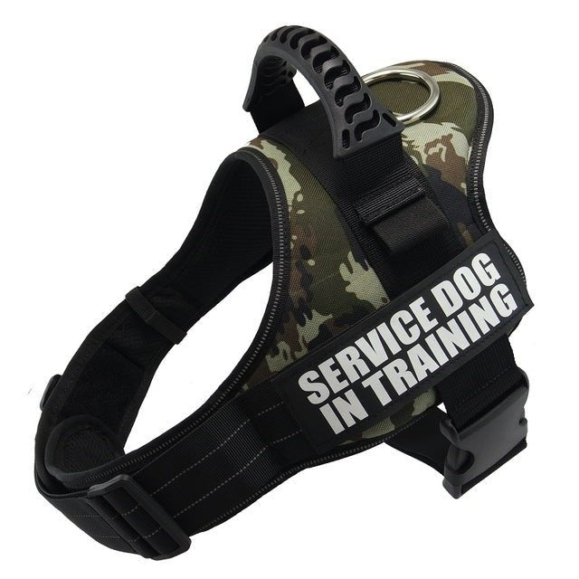 Personalized Custom Reflective Breathable Dog Harness NO PULL Adjustable Pet Harness For Small Large Dog Harness Vest With Patch - key words