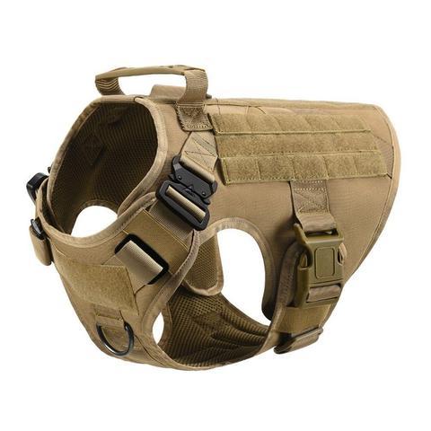 Military Tactical Dog Harness German Shepherd Adjustable Pet Dog Back - key words