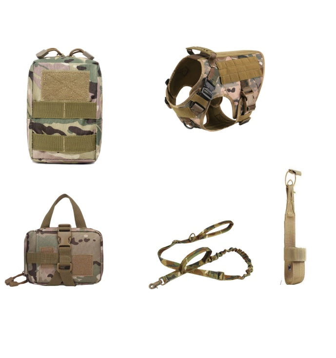 Tactical Dog Harness Pet German Shepherd K9 Training Vest Dog Harness And Leash Set For All Breeds Dogs - key words