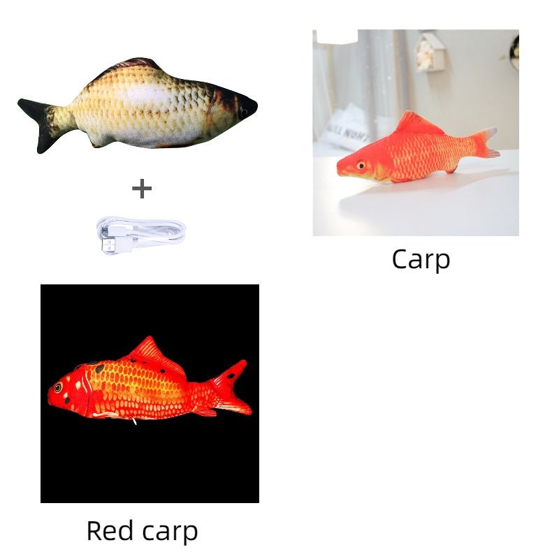 Without Cat Nip Version - Electric Jumping Fish Simulation Electric Fish Toy - key words