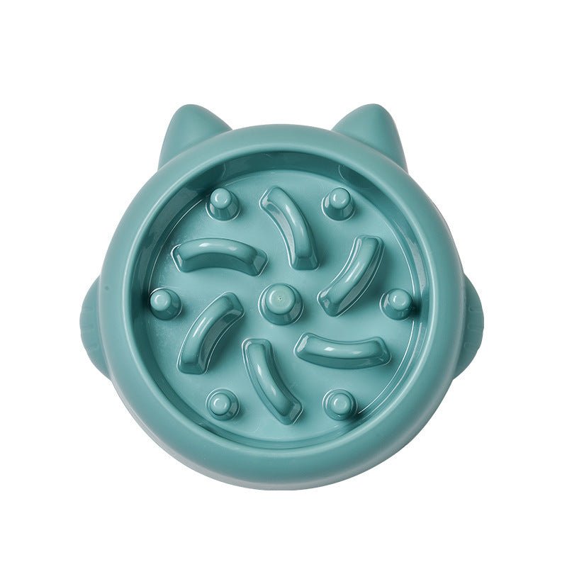 Pet Dog Cat Slow Feeder Bowls Anti Choking Slow Feeder Dish Bowl Home Dog Eating Plate Anti Gulping Bowl Supplies - key words