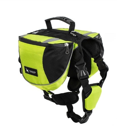 Pet Harness outdoor with backpack - key words