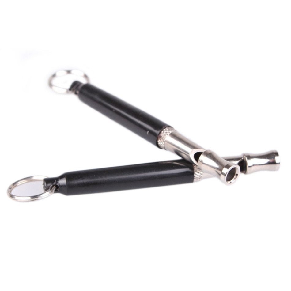 1Pcs Pet Dog Cat Training Obedience Black Whistle Ultrasonic Supersonic Sound Pitch Quiet Trainning Whistles Pets Supplies - Everpeakgoods