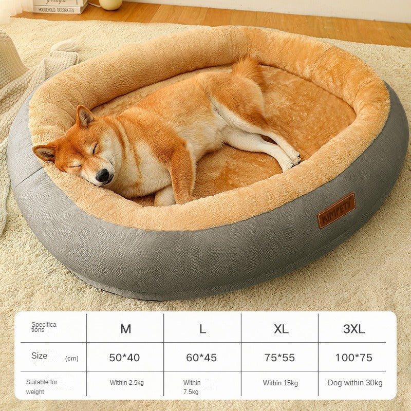 Removable And Washable Dog Bed Warm Cat Bed For Sleeping - key words