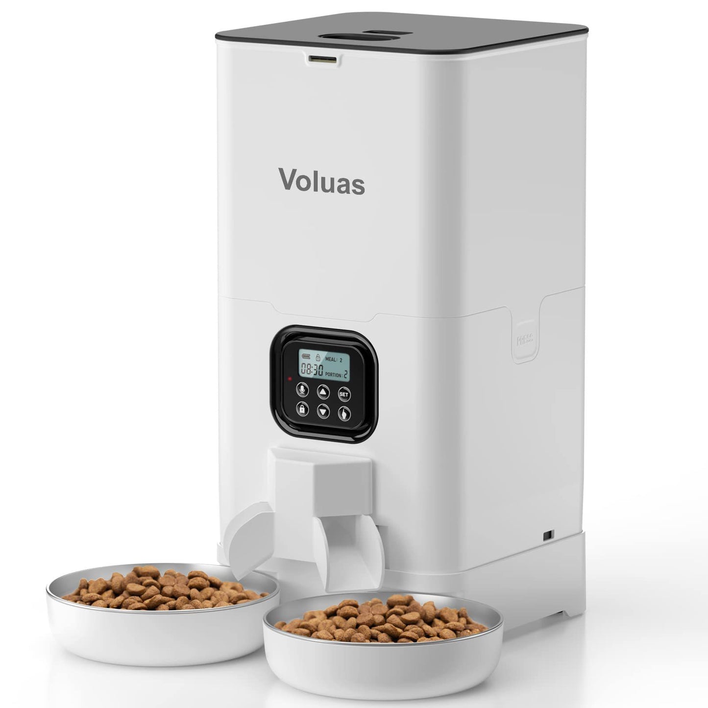 Household Pet Intelligent Automatic Double Meal Feeder - key words