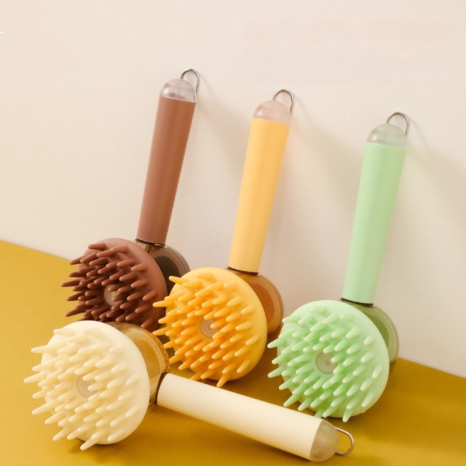 3 In 1 Pets Bath Brush For Dogs And Cats Shower Massage Brush, Depilation Comb And Foaming Tool, Anti - frizz Beauty Brush Pet Products - Everpeakgoods