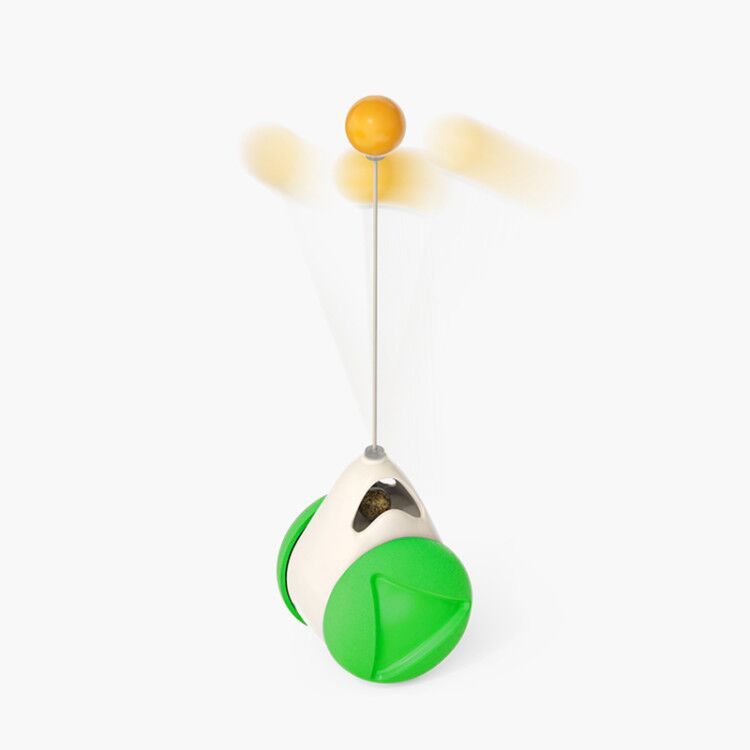 Cat Rotating Windmill Multi-Function Toys Itch Scratching Device Teeth Shining Toy - key words