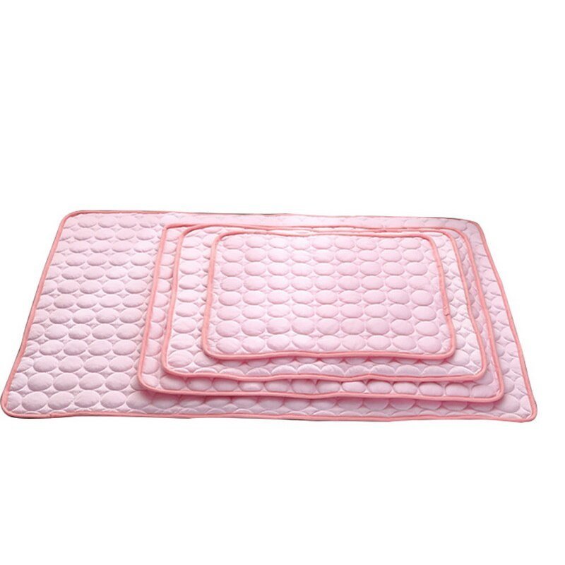 Pet Dog Cat Ice Silk Cold Nest Pad For Cooling In Summer - key words