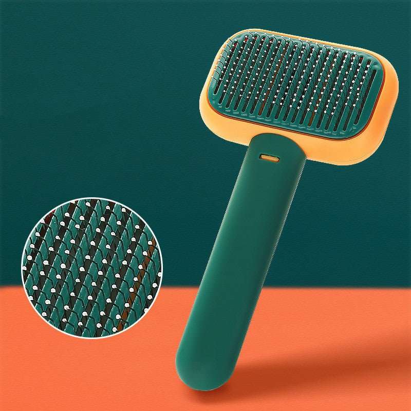 New Pet Cat Dog Hair Brush Hair Massage Comb Open-Knot Brush Grooming Cleaning Tool Stainless Steel Comb - key words