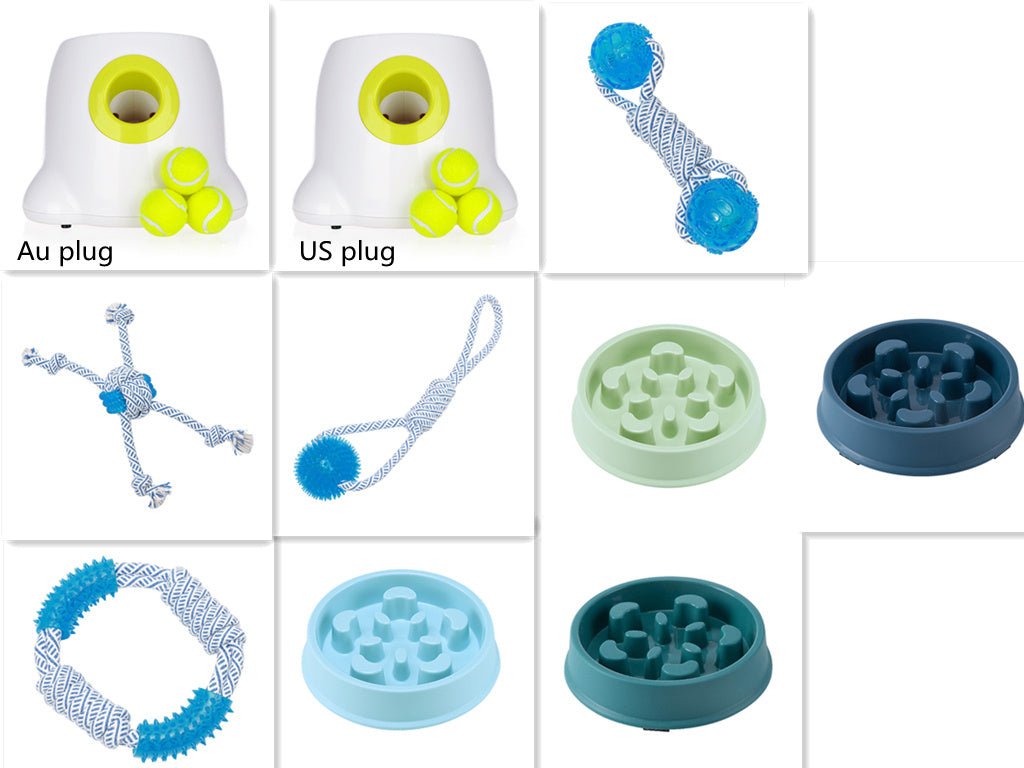 Dog Pet Automatic Interactive Ball Launcher - key words