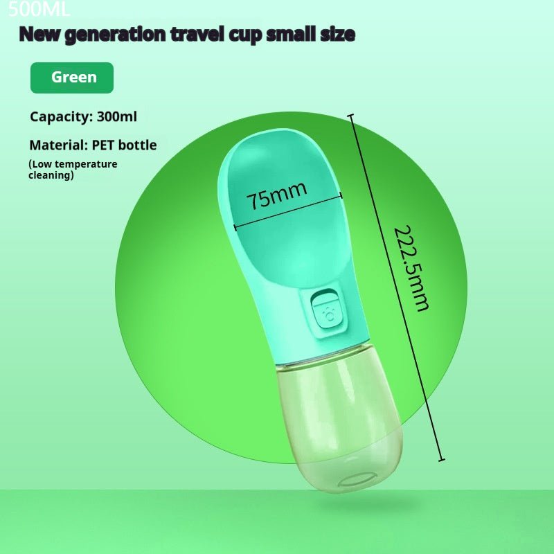 Pet Dog Water Bottle Feeder Bowl Portable Water Food Bottle Pets Outdoor Travel Drinking Dog Bowls Water Bowl For Dogs - key words