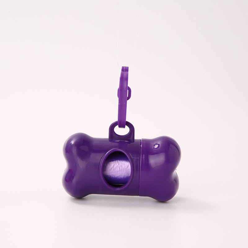 Pet bone type garbage bag dispenser - key words
