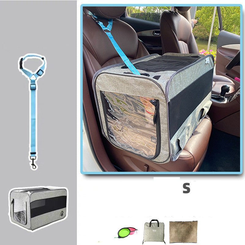 Pet Travel Carrier Bag Portable Pet Bag Folding Fabric Pet Carrier Travel Carrier Bag For Pet Cage With Locking Safety Zippers - key words